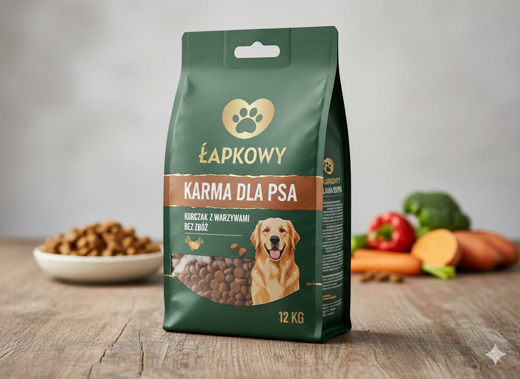 KARMA DLA PSA 10 KG ŁAPKOWY